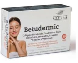 Betula Betudermic Colágeno Hidrolizado Vitamina C 30 Cápsulas