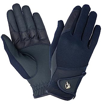LeMieux Pro Mesh Horse Riding Gloves - Black