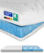 AM Qualitätsmatratzen Gel Topper 80x200cm weich - Made in Germany - Gelschaum Topper 80x200 mit Lyocell Bezug & Antirutsch Funktion - Anpassungsfähiger Memory Foam Matratzentopper 80x200