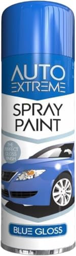DIOXSTAR All Purpose Blue Gloss Spray Paint, Sleek Appearance, Smooth, Professional Finish, Easy And Quick Spraying, Both Indoor And Outdoor Conditions, 250ML (1 PCS)