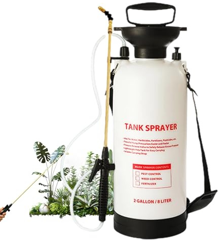 Celuicion Irroratore A Pressione, Spruzzatore Acqua Multiuso, Portatile Per Piante Fiori Pulizia Casa Esterno Campeggio