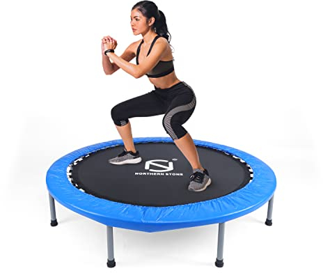 NORTHERN STONE Premium Fitness Trampolin Aerobic-Rebounder 48