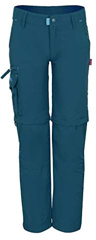 Trollkids Kids Oppland Pants Slim Fit 140, Petrol