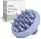 Sndyi Cepillo Masajeador Cuero Cabelludo [Mojado & Seco] - para Champú con Cerdas Suaves de Silicona, para Eliminar la Caspa y Hacer Crecer el Cabello, Blue