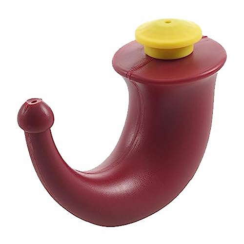 Neti Pot en forma de Cuerno | Lota Nasal | Lota Nasal Adulto | 200 ML | Lota Nasal de Plastico | Lavado Nasal
