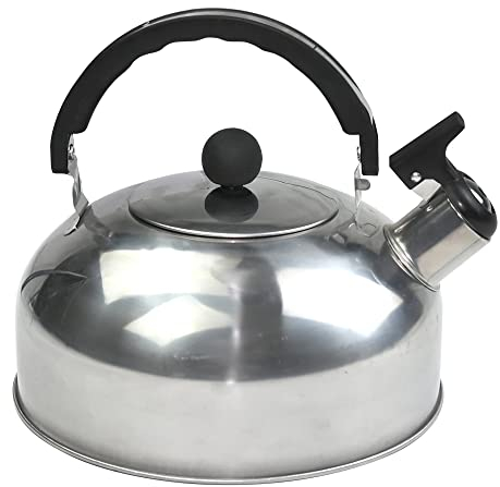 Ram© 3L Heavy Duty Camping Kettle Gas Stove Portable Tea Pot