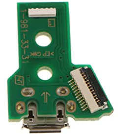 WANSUPYIN 2023 12Pin USB Charging Port Board Kabel Ersatz für JDS-040 für Sony für PS4 Pro Controller