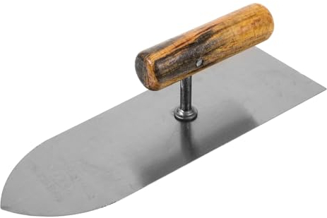 Housoutil Truelle À Main Acier Inoxydable Outil De Finition Béton Et Plâtre Design pour Coins Étroits Et Résistant pour Projets De Construction Intérieurs Et Extérieurs