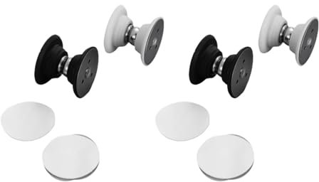 siduytin Dispositif d'aspiration de Porte en Silicone, Aucun poinçonnage nécessaire, pour Une Fermeture Douce de la Porte, décollage, butoir de Porte Anti-Collision sans poinçonnage