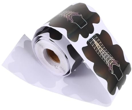 OFFIGAM Adesivi Nail Art Per Manicure Francese Butterfly Cartine Ricostruzione Unghie Strumenti Facili Da Usare Per Estensione Unghie Form Guide Professionale