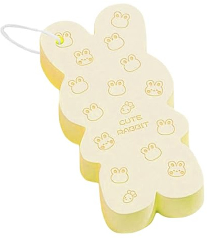 Éponge de bain, gant de toilette en forme de lapin mignon | Éponge à récurer le corps pour hommes, femmes, garçons, filles, adolescents, épouse, mari, fils, fille, famille, amis, collègues, voyage