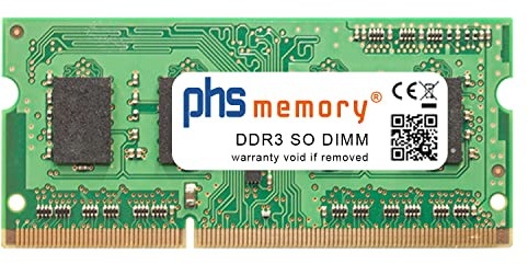 PHS-memory 2GB RAM Speicher kompatibel mit Packard Bell DOT SE/WW-052GE DDR3 SO DIMM 1333MHz PC3-10600S
