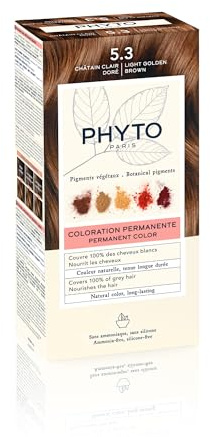 PHYTO PhytoColor Permanente Haarfarbe, 5.3 Light Golden Brown