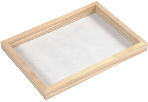 PAINT IT EASY NEU Papier-Schöpfrahmen/Einzelrahmenform, ca. DIN A5, 23x17x2 cm