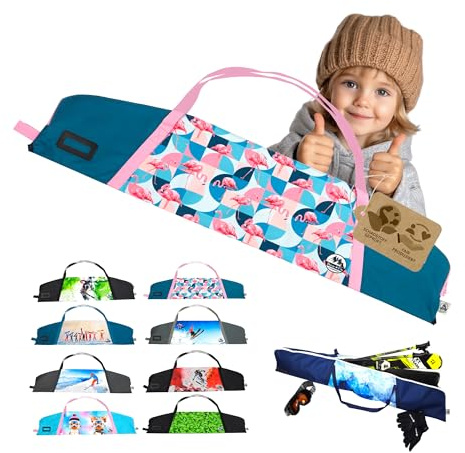 BambiniWelt by Rafael K. Borsa da sci per bambini (modello 04, 105 cm)