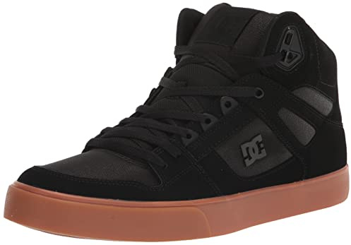 DC Shoes Pure - Scarpe da Ginnastica, Black/Gum,