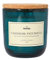 HOMLA Vela aromática decorativa ambientadora de habitación, vela de cera aromática, verde cachemir verde pachulí