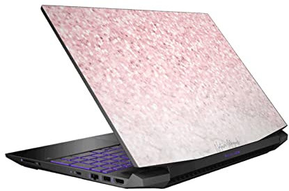 Head Case Designs Officially Licensed Nature Magick Pink Sparkle Rose Gold Marble Glitter Vinyl Sticker Skin Decal Cover Compatible With HP Pavilion 15.6 15-dk0047TX