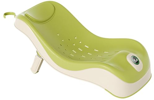 Non-Slip Kids Seat - Toddler Shower Bath Seat, Smart Baby Bath with Temperature Sensor | Ergonomic Design Bath Stand, Shelf