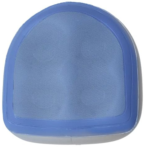 Asiento de spa para bañera de hidromasaje, cojín elevador inflable, silla de bañera ajustable, diseño cómodo/ergonómico, portátil/ligero, negro/azul para niños, adultos, relajante