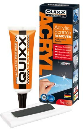 Quixx, Soluzione per Rimuovere i Graffi in Acrilico