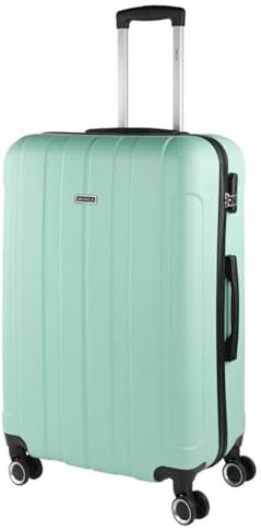 ITACA - Maletas Grandes De Viaje Rígidas Ligeras con 4 Doble Rueda 360° Maleta Grande 23 Kilos Alta Resistencia Maleta XL Duradera, Menta