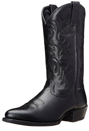 MJGkhiy Stivali Alti Donna Con Tacco Texani Stivaletti Vintage Scamosciati Stivaletti Western Camperos Stivali a Punta Moda Stivali Equitazione Cerniera Tronchetti Stivaletto Tacco Blocco