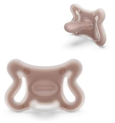 Suavinex, Zero Zero Pacifier with Pacifier SX Pro, Size Mini -2 to 2 Months, Newborn Dummy, Suitable for Premature and Breastfed Babies, Hypoallergenic, SkinFriendly Silicone, Deep