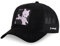 Capslab Mewtu Pokemon Velours Schwarz Verstellbare Truckercap - One-Size