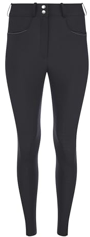 LeMieux Young Rider Izzy Full Seat Breeches - Black - 7-8 Years