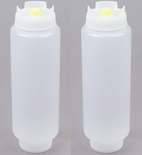 2 Pack FIFO 20 oz Squeeze Bottles