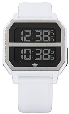 adidas Reloj Digital para Unisex Adulto de con Correa en Silicona Z16-3273-00