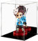 Ecoseao Acyrlic durchsichtige Display Box, mit Spiegelmontage Arbeitsplatten Würfel für Sammlerstücke, Vitrine für Actionfiguren, Sammlerstücke, Heimaufbewahrung (20cm x 20cm x 25cm)