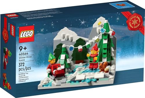 Lego 40564 Ensemble de 372 pièces avec Patin Fonctionnel, 2 Figurines Elfes et Un écureuil