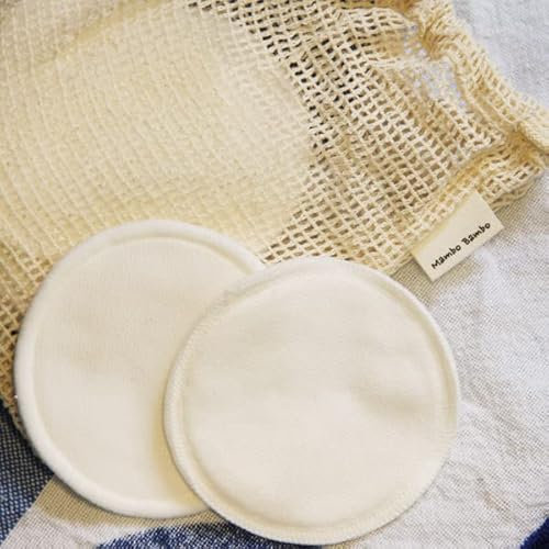 Almohadilla reutilizable de algodón de bambú. Perfecta para quitar maquillaje y esmalte de uñas. Fina y sedosa. Sin irritación química. Simplemente lava y reutiliza