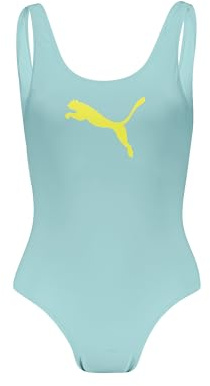 PUMA Swimsuit, Traje de Sol De Las Mujeres, Mint,