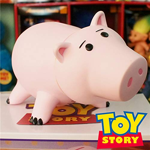 QUEENTAS Hamm Toy Story Piggy Banks for Kids large Pig Money Box Plastic Savings Bank for Children Kids Birthday Christmas(Color: Pink)
