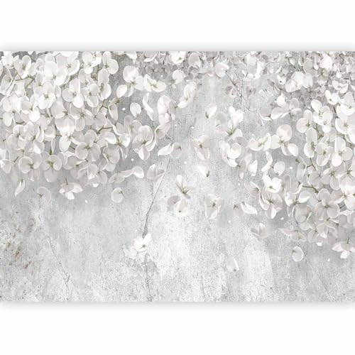 murando - Carta da Parati Adesiva 294x210 cm Fotomurali Adesivi Murali Rivestimento Parete Moderna per Pareti Adesiva Muro Decorativo Fotomurale Soggiorno Foglie Fiori Botanico Natura Elegante