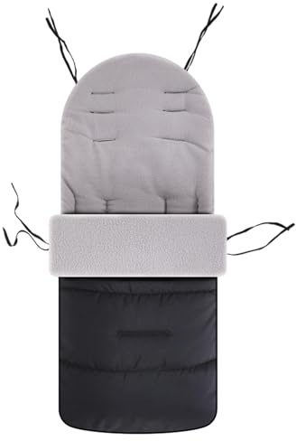 Cochecito de dormir saco de dormir, senderismo al aire libre, caliente Bunting Bag para cochecito, impermeable ajustable saco de dormir, a prueba de viento para cochecito, cochecito de bebé