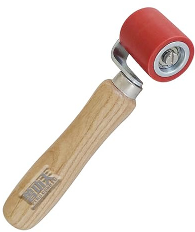 Rodillo de presión, rodillo de presión de silicona, 40 mm, adecuado para la soldadura a altas temperaturas de membranas de PVC impermeables y láminas de lona