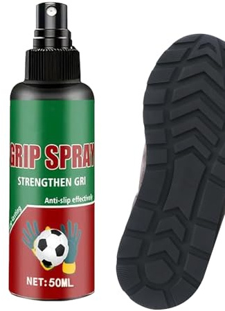 Generico Halkfri spray för, halkfri hållbar djuprengöring | greppförstärkare spray för basketskor - för pickleball fotboll golf tennis baseball fitness män kvinnor, 50 ml, riferimento alla