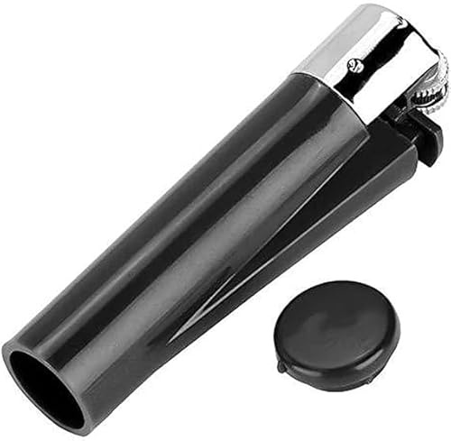 Mechero con Compartimento Secreto Oculto | Encendedor con Escondite Oculto | Mini Caja Fuerte Camuflada Portátil para Guardar Objetos de Valor