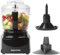 Salter EK3171 Mini Food Processor - Prep Pro Compact Food Mixer, Electric Vegetable Chopper, 1L BPA-Free Plastic Easy Pour Jug, Stir, Mix, Blend, Chop, Whip & Grind, Stainless Steel Blade, 200W, Black