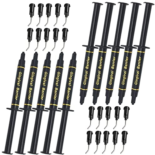 Luckin Smile 10 * 3ml Gel de Protection Gingivale Blanchiment des Dents Seringue de Gel de Protection des Gencives