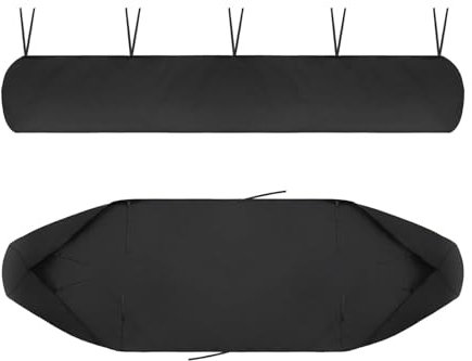 DEZYPZAM Housse Protection pour Auvent, Sac De Protection pour Store Banne, Housse de Protection pour Store Banne Manuel Rétractable pour Terrasse (4m (13.12 ft),Noir)