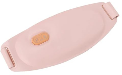 Rechargeable Graphene Menstrual Heating Pad for Rapid Abdominal Period Relief – USB Powered, 3 Heating Gears & 5 Massage Modes, Portable Waist Heating Pad for Women – UK