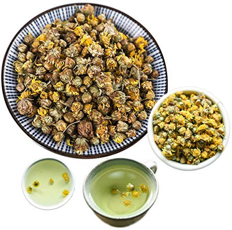 HELLOYOUNG Tisane Chrysanthème Sauvage Thé Parfumé Soins de Santé Fleurs Thé Aliments Verts (100)