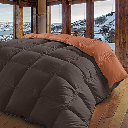 Energy Colors Textil - Hogar Edredón nórdico de 350 g Reversible (Bicolor). Siber (Naranja, Cama 135/150-240_x_260_cm)