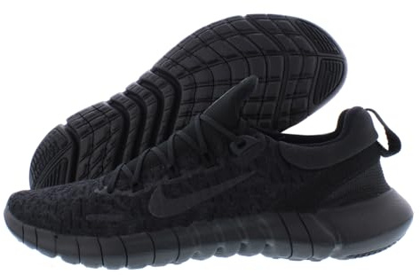 Nike Herren Free Run 5.0 Running Shoes, Black/Black-Off Noir, 46 EU