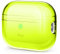 elago Funda Transparente Compatible con Apple AirPods Pro 2ª Generación Case Protector, A Prueba de Golpes, Cinta de Gel Incluida, Carga Inalámbrica, Menor amarilleamiento (Neon Amarillo)